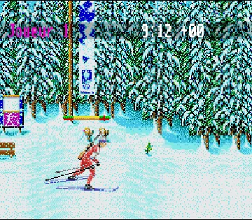 Winter Olympic Games - Lillehammer '94 (USA) (En,Fr,De,Es,It,Pt,Sv,No) screen shot game playing